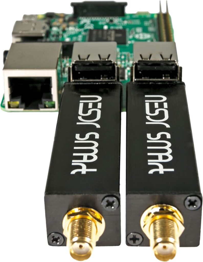 Pair of NooElec SMART v5 RTL-SDR dongles